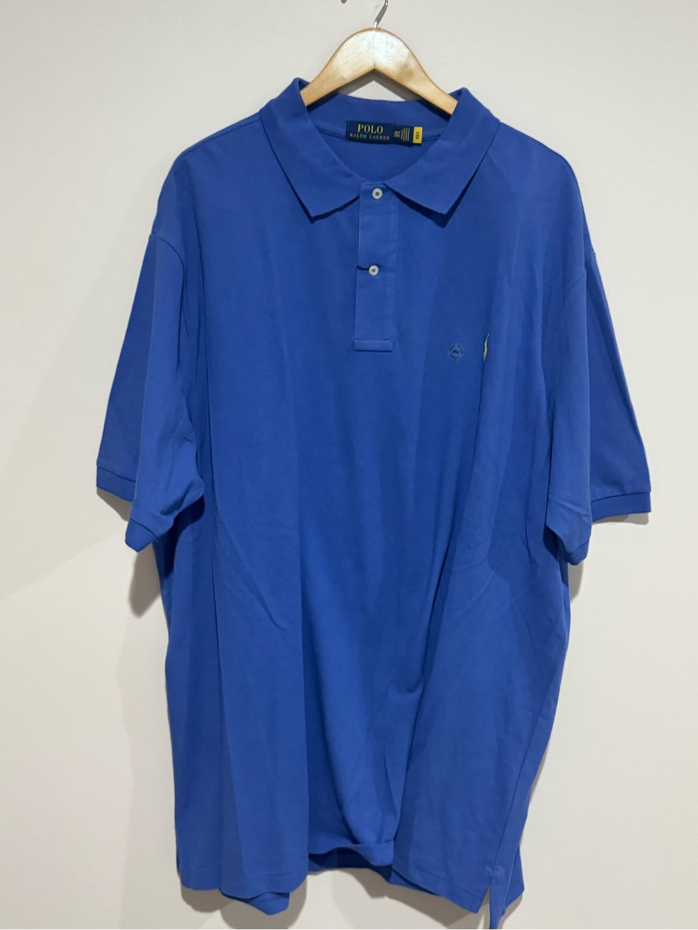 Polo Ralph Lauren Mens Size 2XLT Color Blue Polo Shirt
